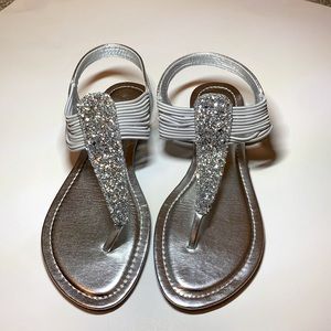 Silver Sandals